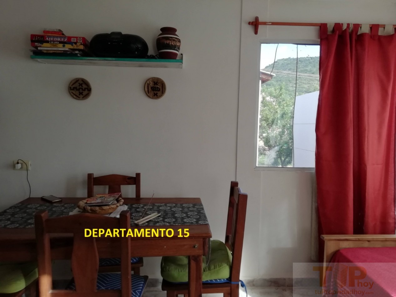 CARLOS PAZ DEPARTAMENTO CON EXCELENTE LUMINOSIDAD Y VISTA