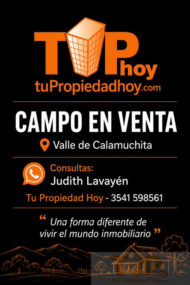 8 hectareas autosustentables con casas de campo, servicios y variedad de frutales en el Valle de Calamuchita
